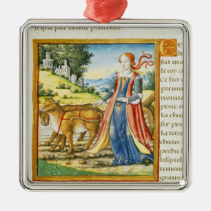 Ceres Metal Tree Decoration