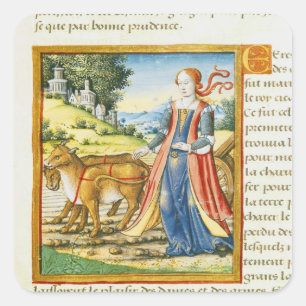 Ceres Square Sticker