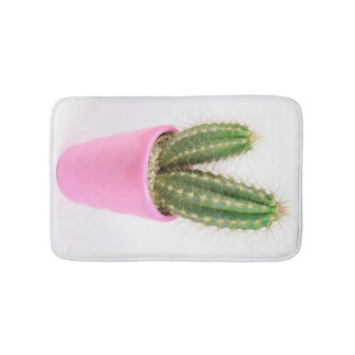 Cereus cactus bath mat