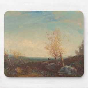 Cerf Dans La Forêt De Fontainebleau Félix Ziem Mouse Mat