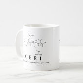 Ceri peptide name mug (Front Left)