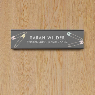 Cerified Nurse Doula Birthing Coach Door Sign