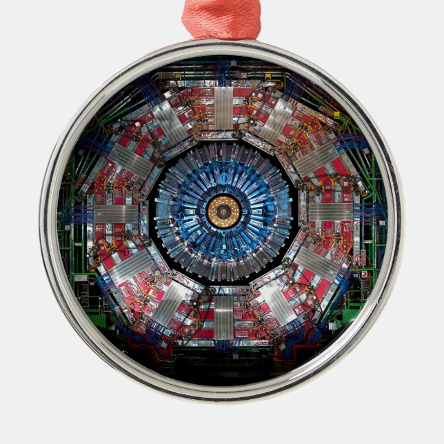 CERN Shiva LHC Metal Tree Decoration (Front)