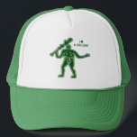 Cerne Giant - I love a Big One Trucker Hat<br><div class="desc">I love a Big One,  is the slogan on this fabulous Cerne Giant hat. The world famous Cerne Abbas Giant of Dorset,  England,  is an ancient chalk hill carving that measures 180 feet in length. This hat is great fun for any occasion! Order yours now!</div>