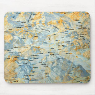 Cernobbio Map Mouse Mat