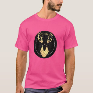 Cernunnos Celtic Pagan Horned Stag Forest God with T-Shirt