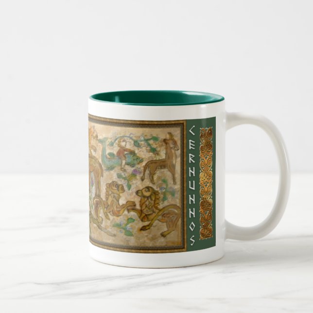 Cernunnos Two-Tone Coffee Mug (Right)