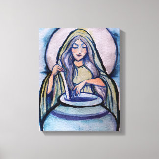 Cerridwen Crone Witch Canvas Print