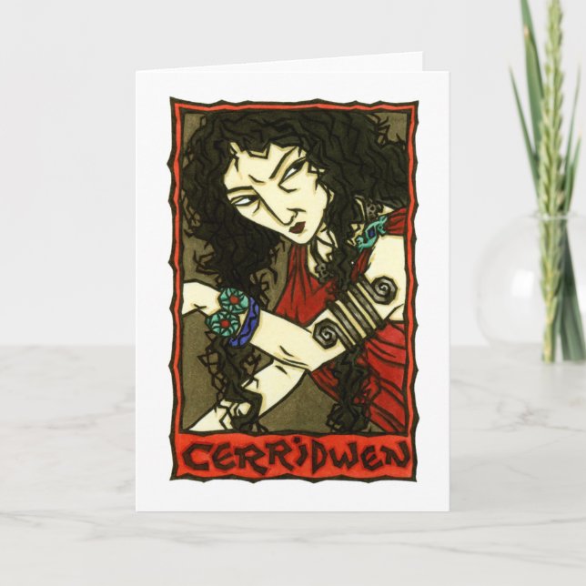 Cerridwen Greeting Card (Front)