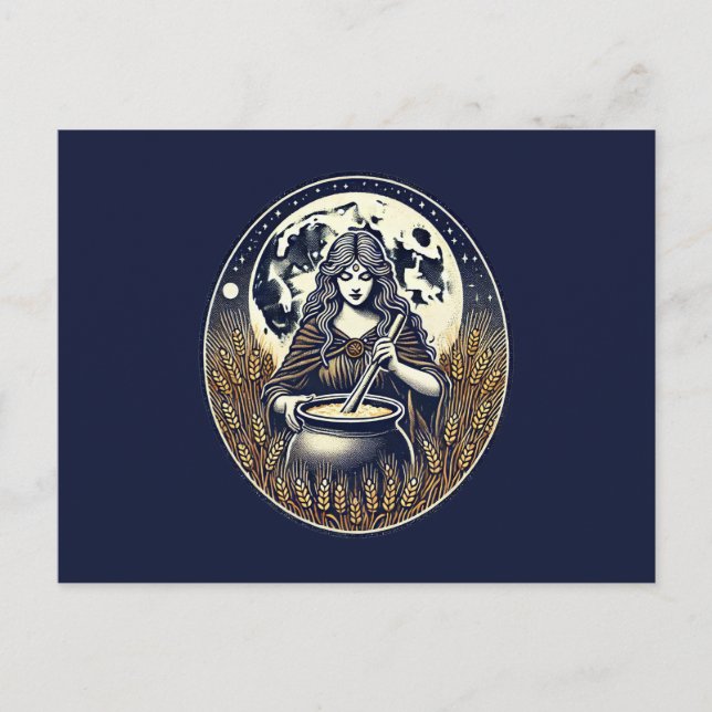 Cerridwen Witch                                    Postcard (Front)