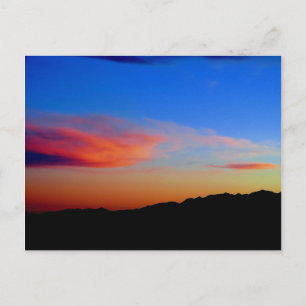 cerrillos sunset postcard