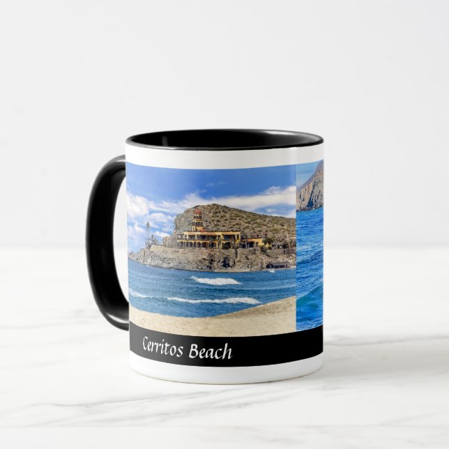 Cerritos Beach, Mexico - Designer Coffee Mug (Front Left)