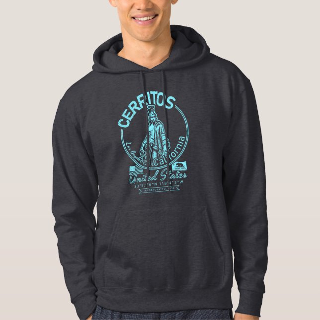 CERRITOS LOS ANGELES CALIFORNIA HOODIE (Front)