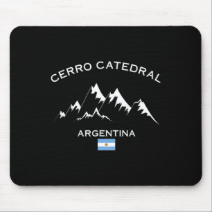 Cerro Catedral Argentina Ski Resort Andes Mountain Mouse Mat