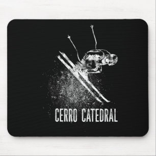 Cerro Catedral Mountain Argentina Downhill Skiing Mouse Mat