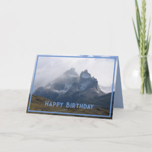 Cerro Paine Grande, Mountains, Patagonia, Chile Card