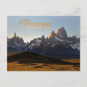 Cerro Torre and Monte Fitz Roy, Patagonia Postcard