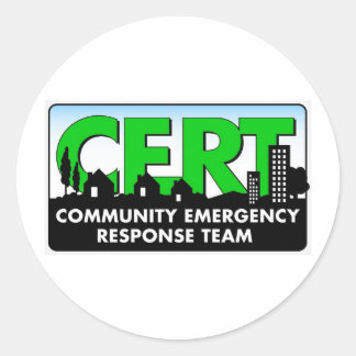CERT CLASSIC ROUND STICKER