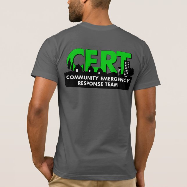 CERT Premium Short Sleeve Tee (Back)