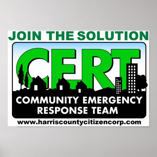 CERT Recruiting Poster (Front)