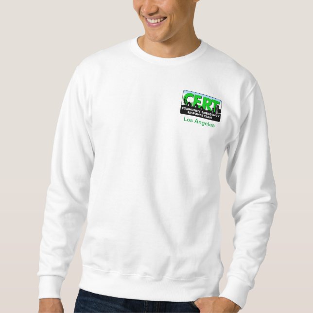CERT Sweatshirt-customise Sweatshirt (Front)