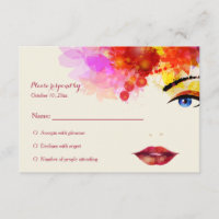 Certain Glance Cancer Fundraising RSVP Card