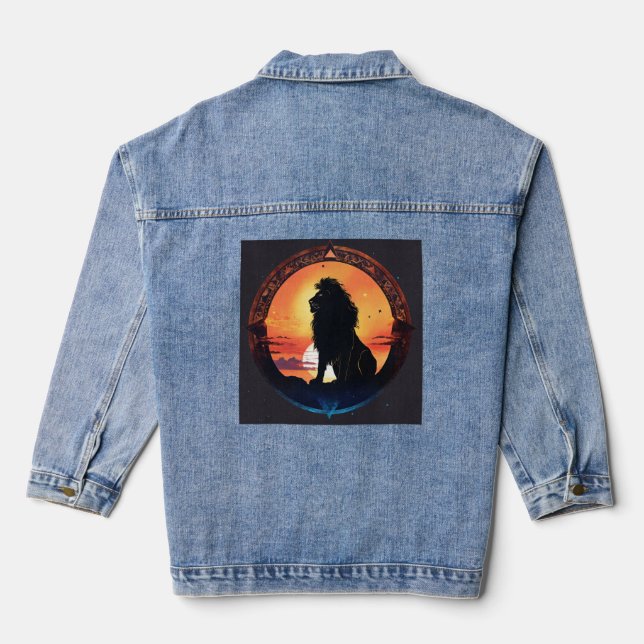 Certainly! Here are a few title ideas for selling  Denim Jacket (Back)