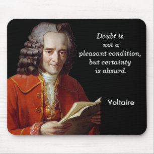 Certainty is absurd -mousepad mouse mat