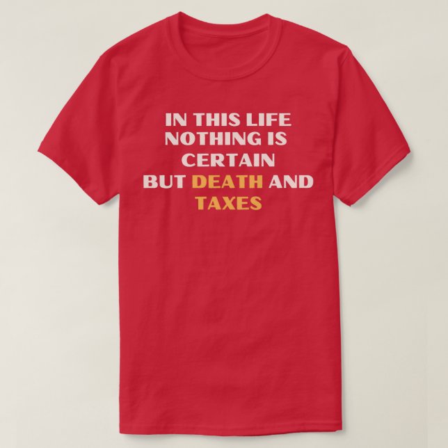 Certainty T-Shirt (Design Front)