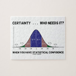 Certainty ... Who Needs It? When You Have Stats Jigsaw Puzzle