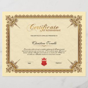 Certificate of Achievement