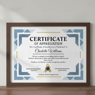 Certificate of Achievement for Kids