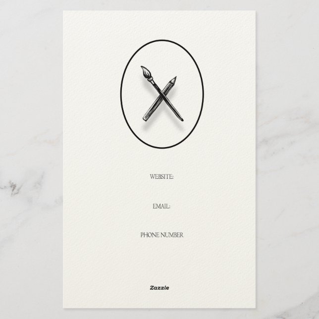 Certificate of Authenticity Stationery (Back)