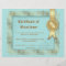 Certificate of Excellence Diploma Gold Blue