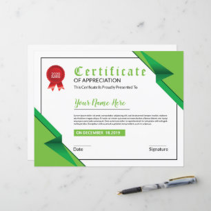 Certificate Template - Professional & Customisable