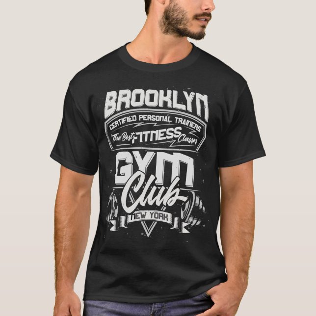 Certificated Personal training | gym tshirt (Front)