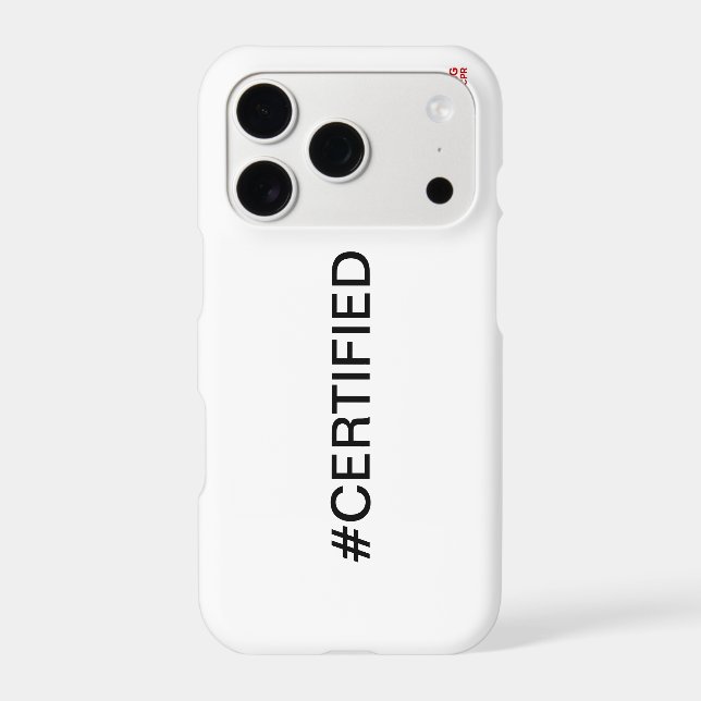 #CERTIFIED  (Back)