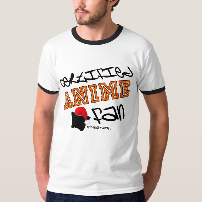 'Certified Anime Fan' Ringer T-Shirt (Front)
