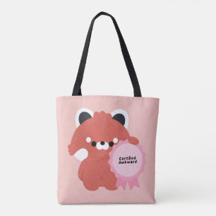 Certified Awkward Red Panda Tote Bag