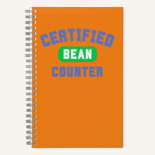 Certified Bean Counter for Accountants Notebook