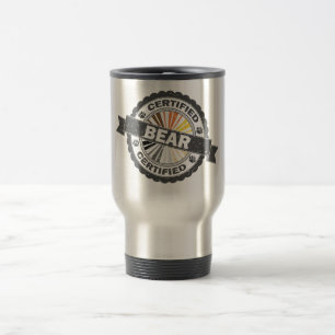 Certified Bear Stamp Travel Mug