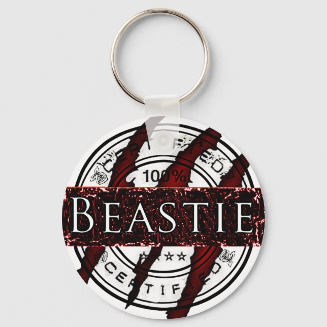Certified Beastie Key Ring (Front)
