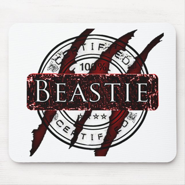Certified Beastie Mouse Mat (Front)