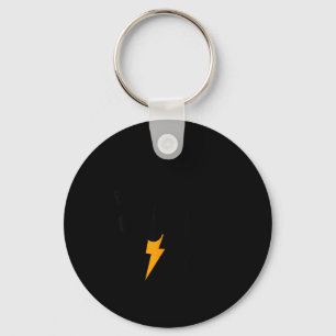 Certified Black Cloud Funny Design  Key Ring