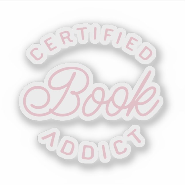 Certified book addict (Front)