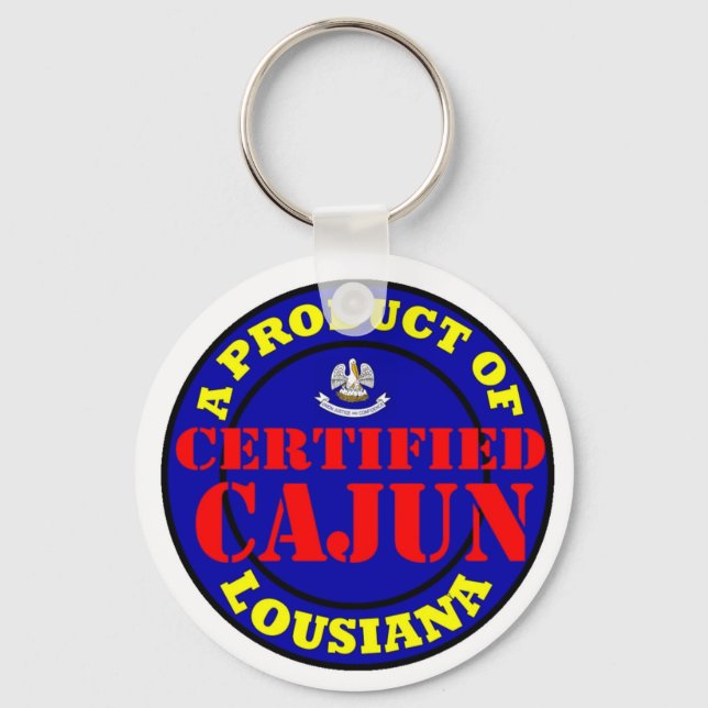 CERTIFIED CAJUN KEY RING (Front)