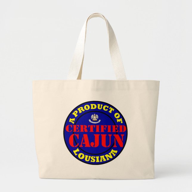 CERTIFIED CAJUN LARGE TOTE BAG (Front)