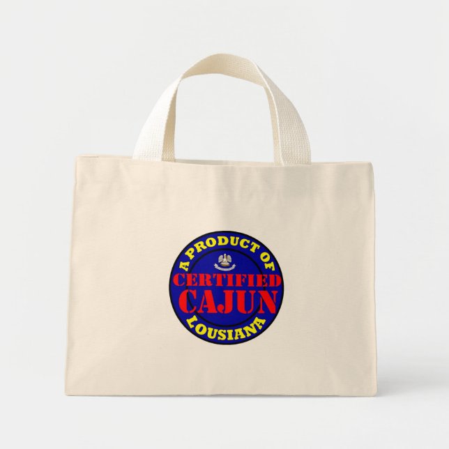 CERTIFIED CAJUN MINI TOTE BAG (Front)