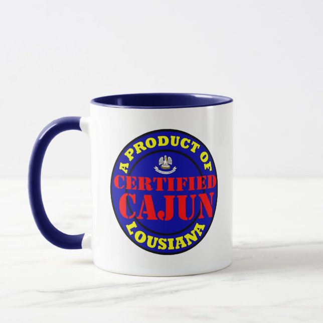 CERTIFIED CAJUN MUG (Left)