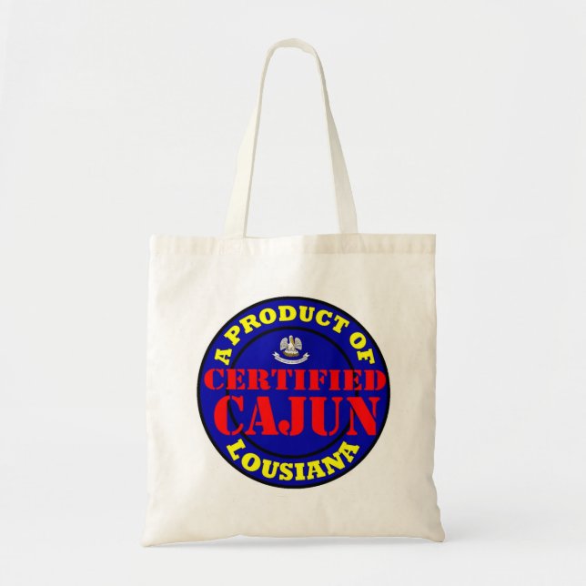 CERTIFIED CAJUN TOTE BAG (Front)